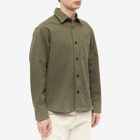 A.P.C. Men's Basile Overdyed Overshirt in Light Khaki