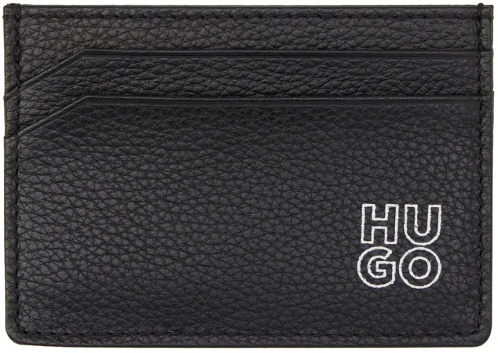 Photo: Hugo Black Logo Card Holder