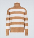 Fendi Striped mohair-blend sweater