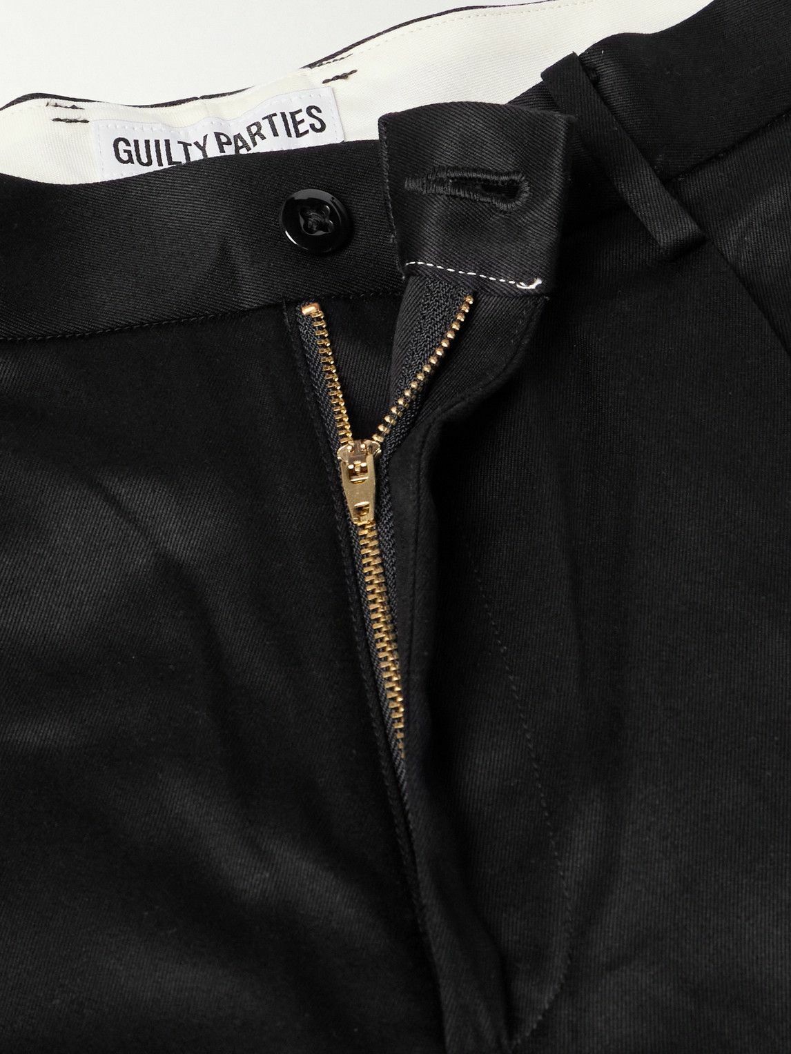 Wacko Maria - Straight-Leg Pleated Cotton-Twill Trousers