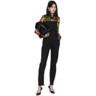 Richard Quinn Multicolor Floral Turtleneck