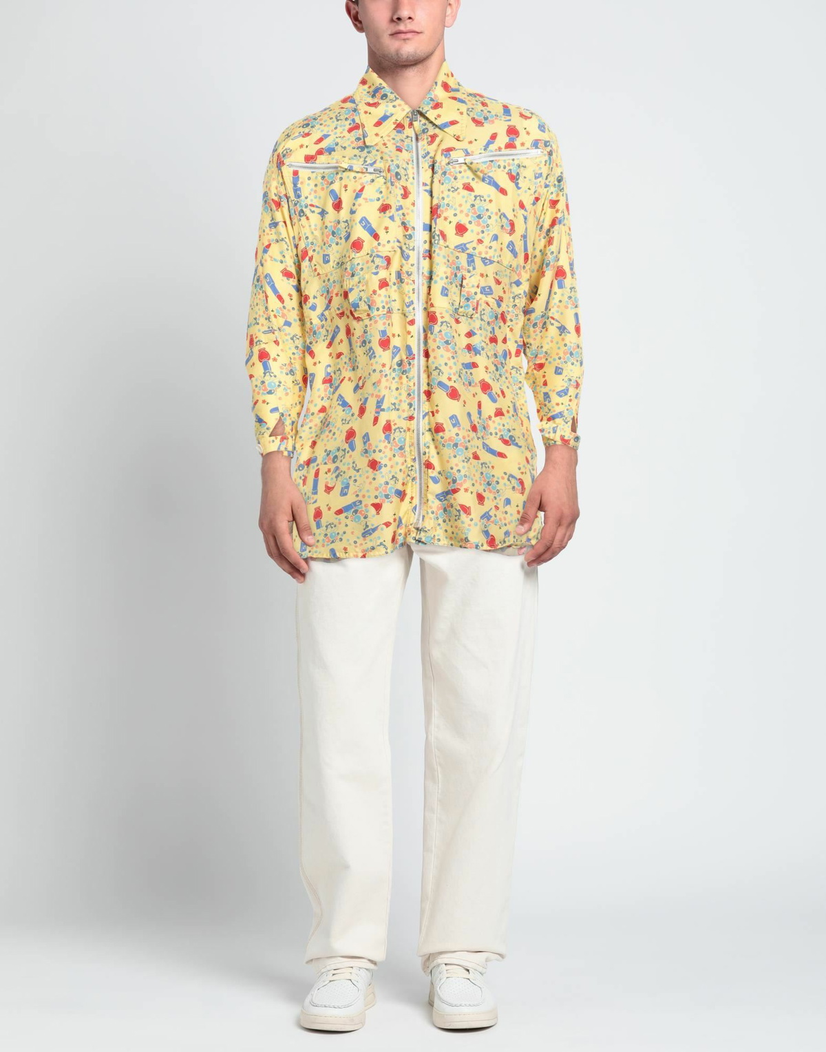 Maison Margiela Mens Shirt in Yellow