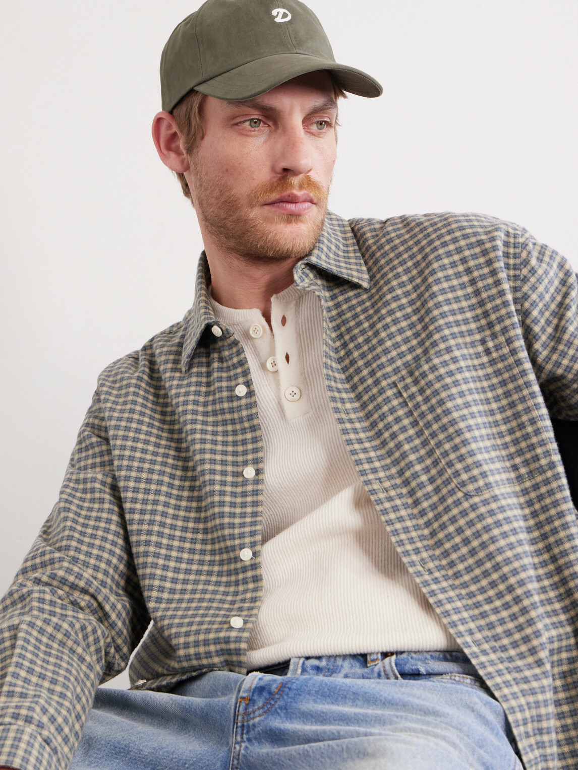 Drake's - Logo-Embroidered Cotton-Twill Baseball Cap