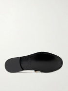 McQueen - Leather Loafers - Black