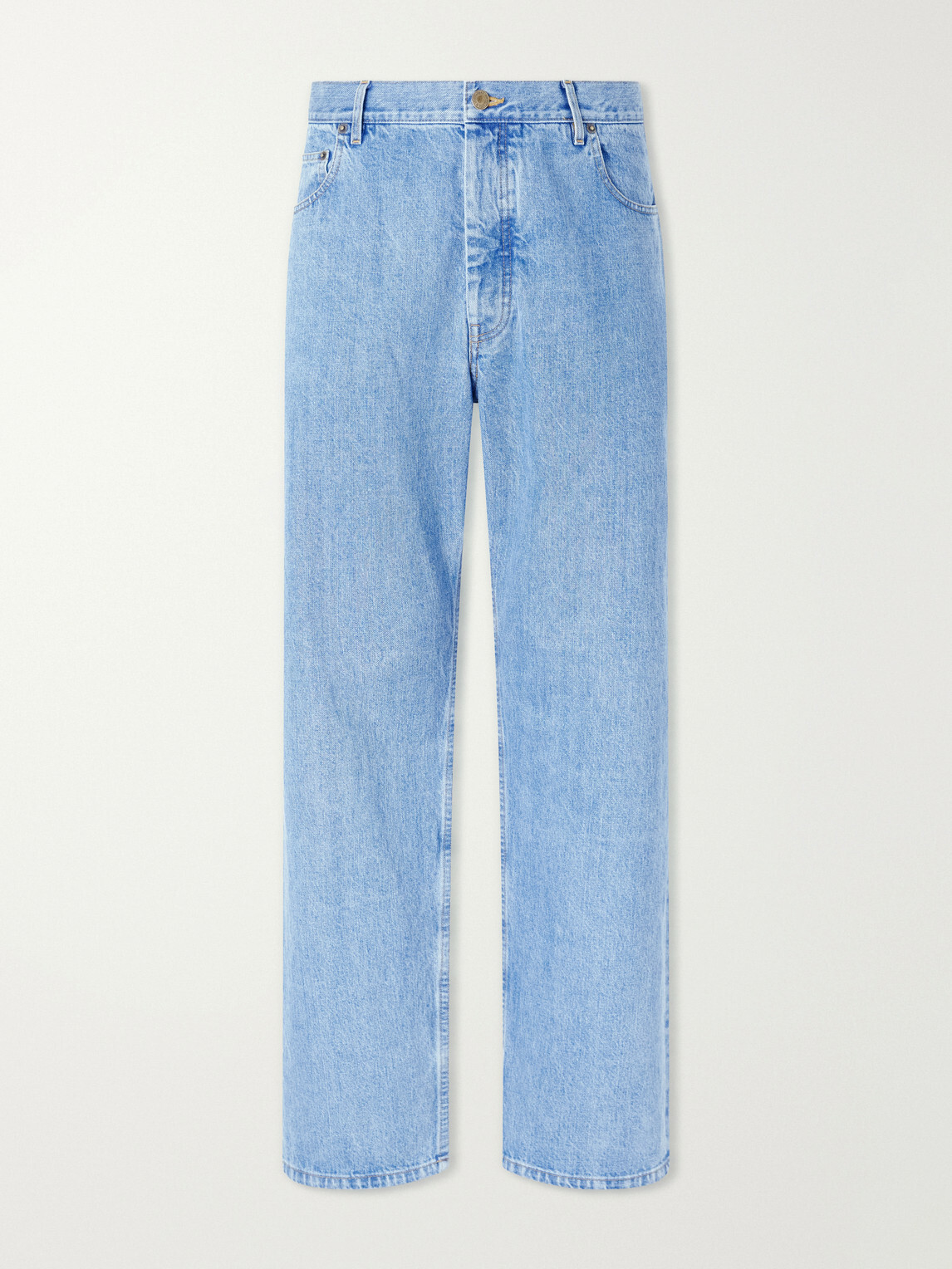 Thom Browne - Cinch-Back Wide-Leg Jeans - Blue