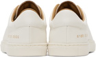 Common Projects White Retro Summer Premium Sneakers