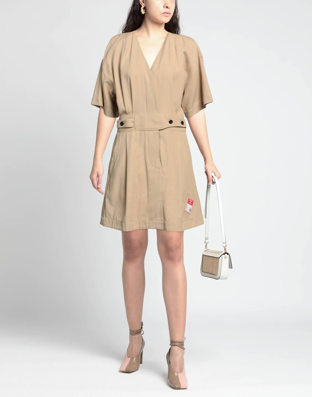 Kenzo Womens Mini dress in Beige