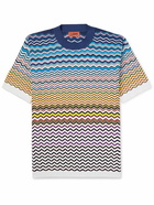 Missoni - Striped Degradé Cotton-Blend T-Shirt - Multi