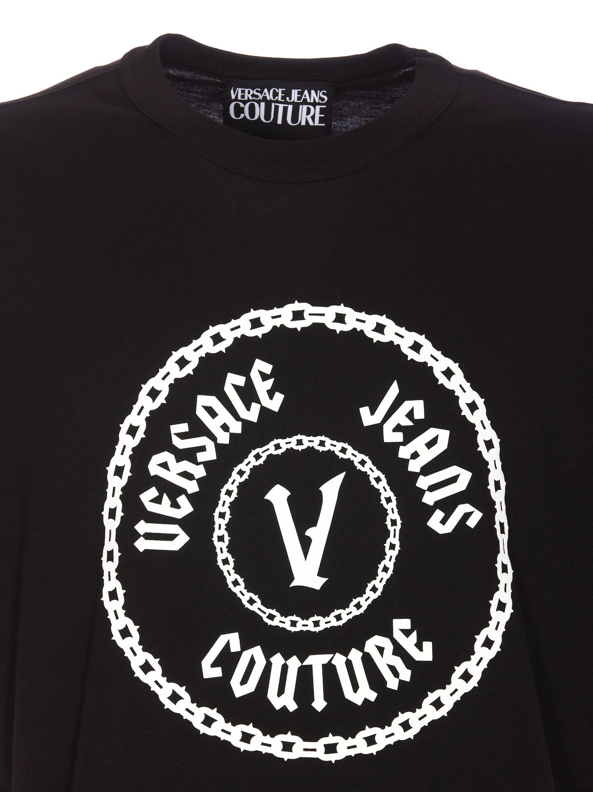 Versace Jeans Couture Gothic V-emblem T-shirt Versace