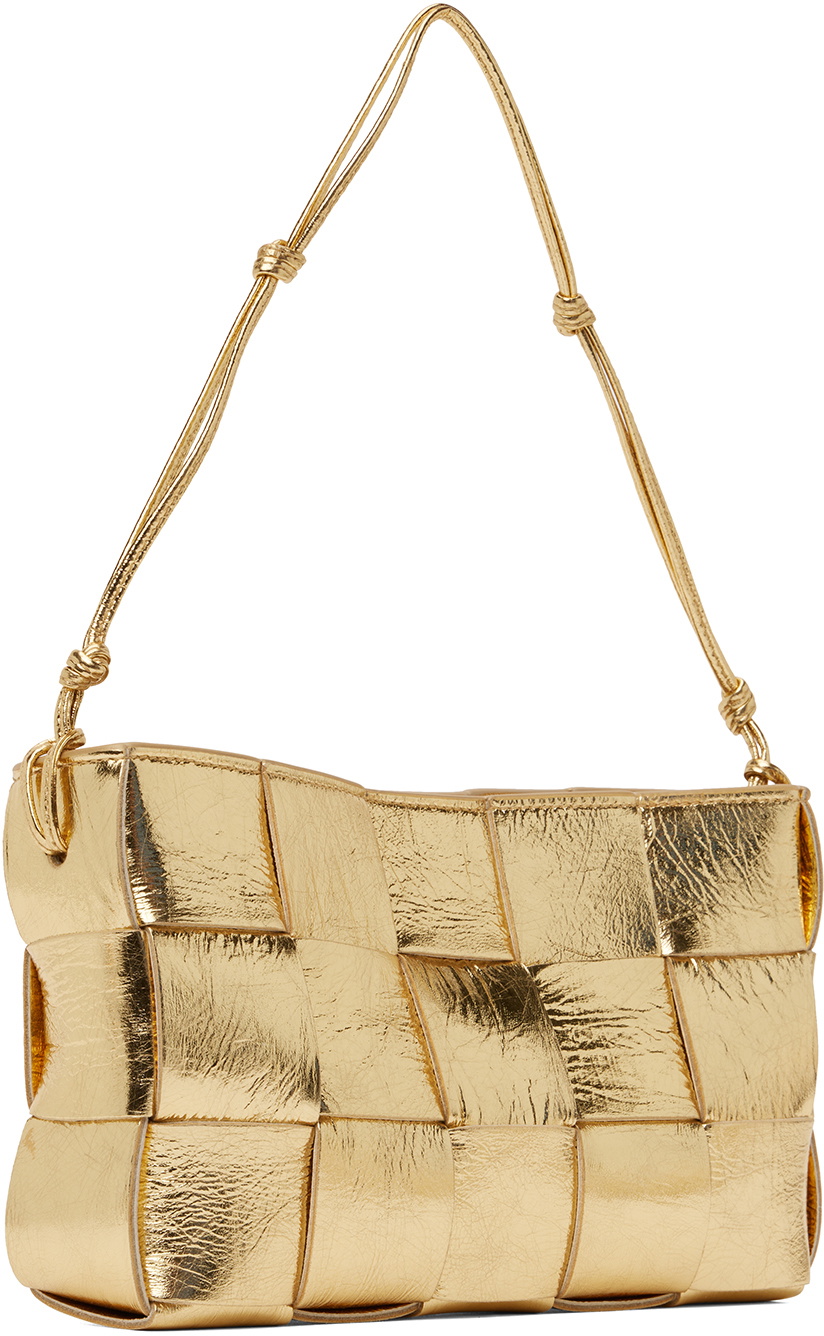 Bottega Veneta Gold Cassette Bag Bottega Veneta