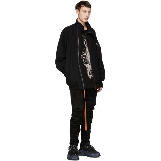 Julius Black MA-1 Bomber Jacket