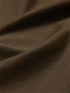 Theory - Cotton-Jersey T-Shirt - Brown