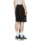 Unravel Black Terry Basketball Shorts