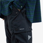 Barbour x and wander Splits Pant in Black