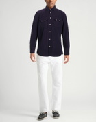 Lardini Mens Shirt Dark in Purple