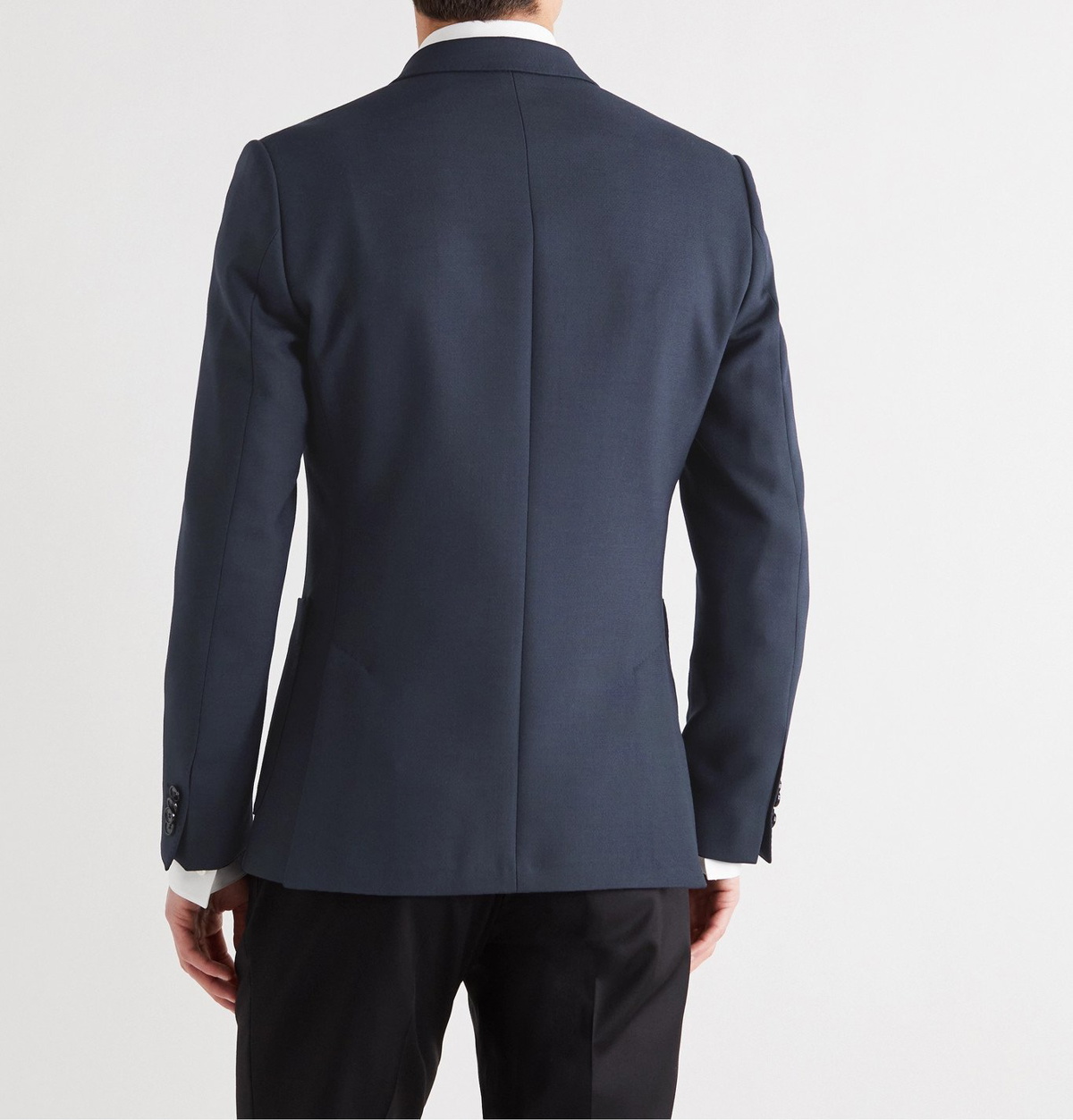 BOSS single-breasted suit - Blue