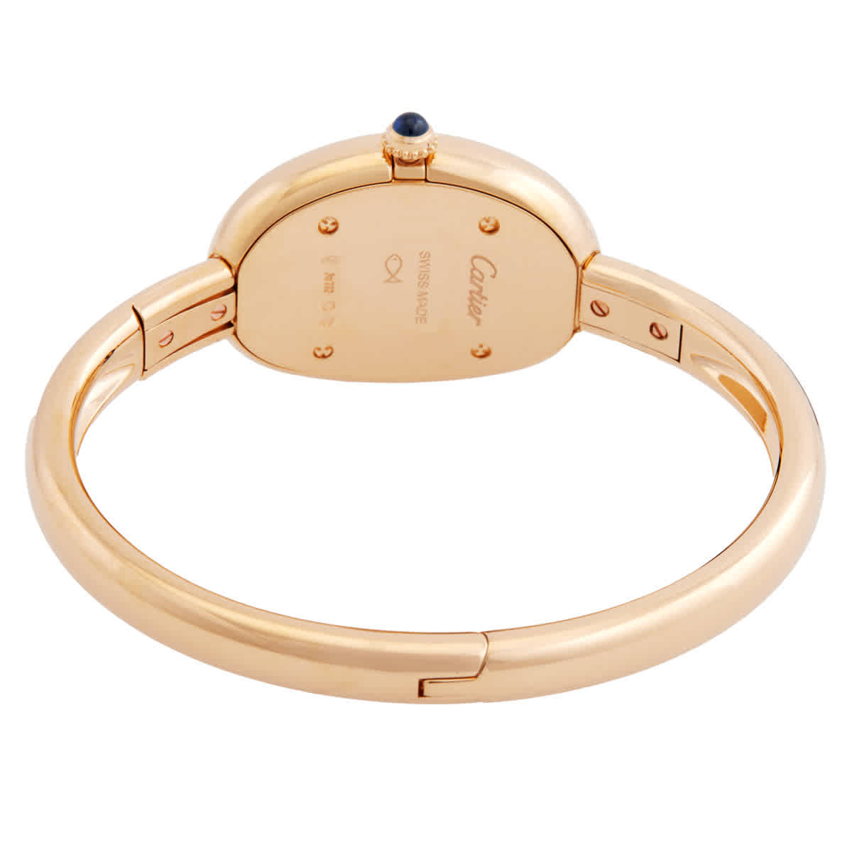 Cartier Baignoire (Size 15) Silvered Dial Ladies Watch WGBA0024