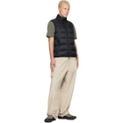 Moncler Black Reticone Down Vest