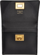 Balenciaga Black Rodeo Card Holder