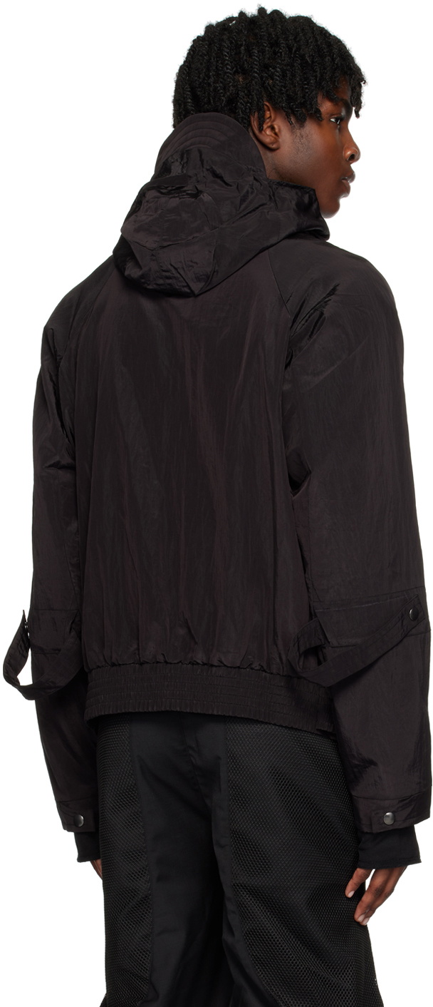 CMMAWEAR Black Zip Jacket CMMAWEAR