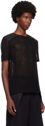 Olly Shinder Black Net T-Shirt
