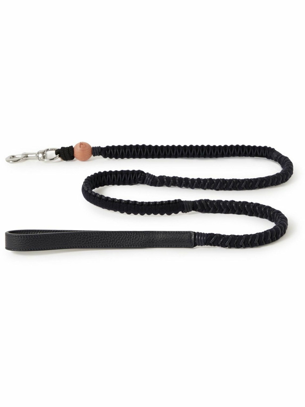 Photo: Loro Piana - Braided Leather and Baby Cashmere Dog Lead