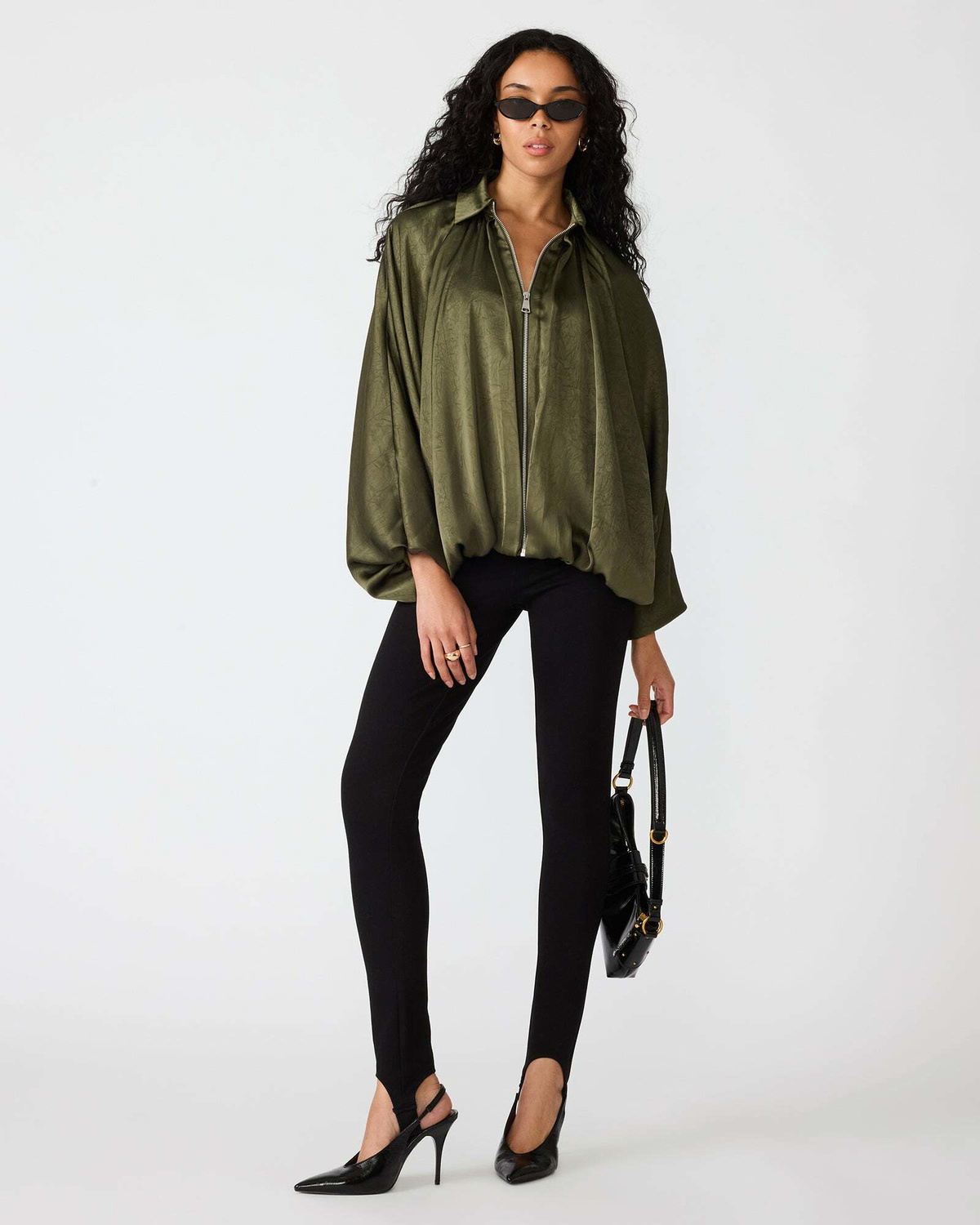 Steve Madden Aspen Jacket in Olive