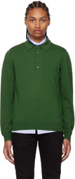 PS by Paul Smith Green Knit Polo