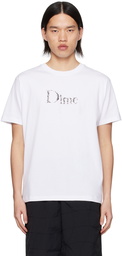 Dime White Classic Skull T-Shirt