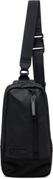 master-piece Black Slick Sling Bag