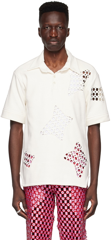 Photo: Tokyo James White Cotton Polo