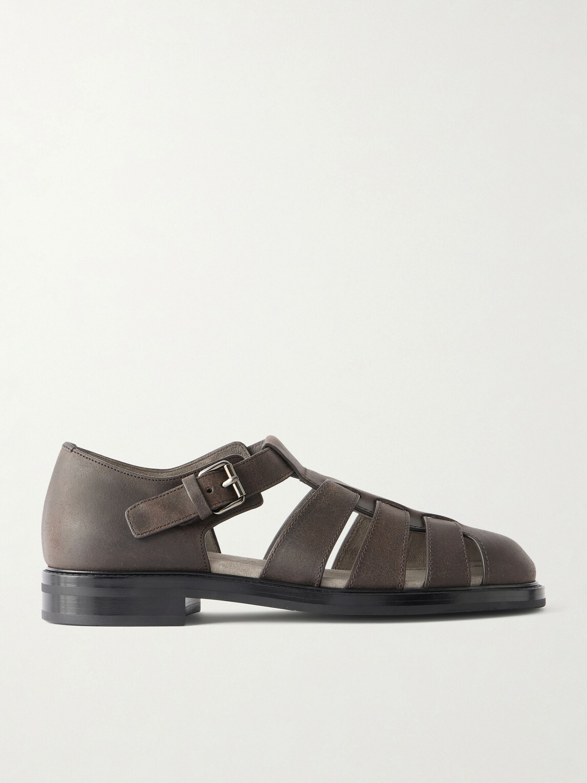 Church's - Fisherman Winter Waxed Suede Sandals - Brown