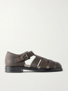 Church's - Fisherman Winter Waxed Suede Sandals - Brown