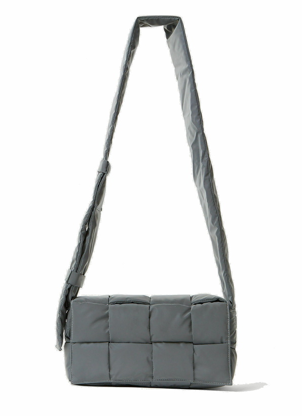 Photo: Cassette Tech Crossbody Bag in Silver