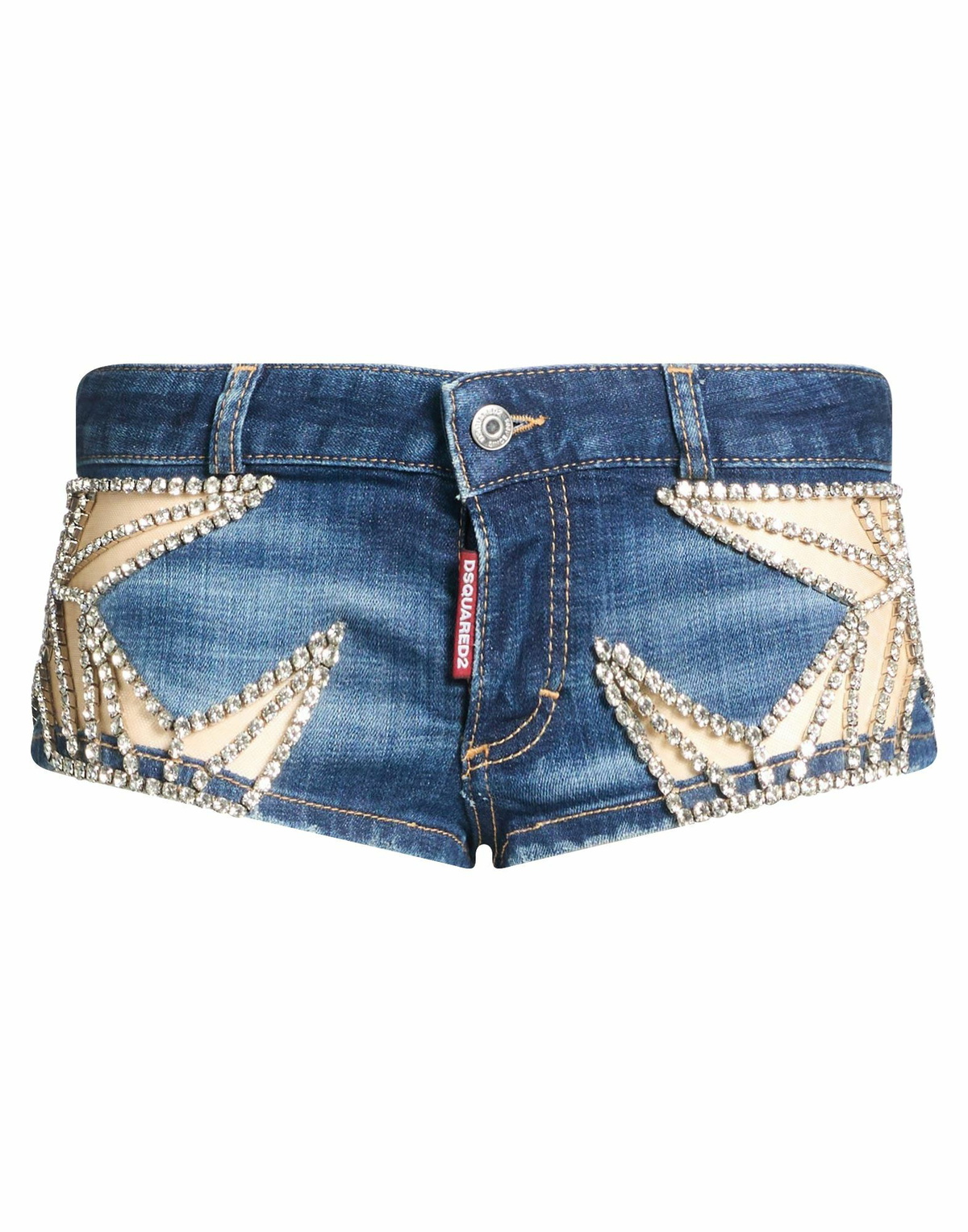 Dsquared2 Womens Denim shorts in Blue