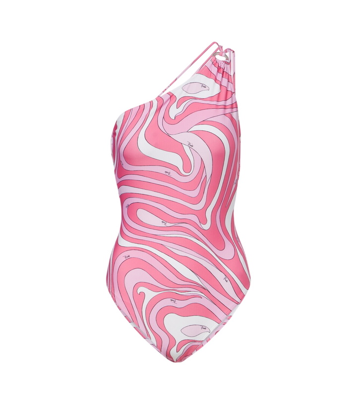 Photo: Pucci Marmo one-shoulder swimsuit