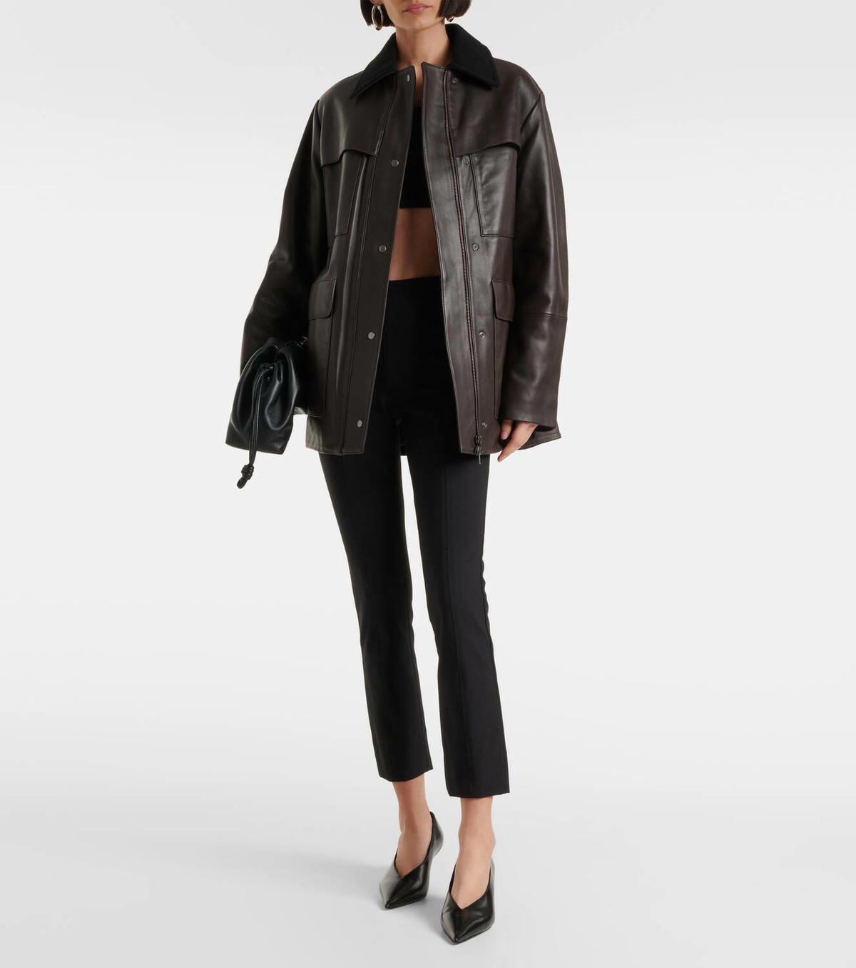 Vince High-rise ponte leggings Vince