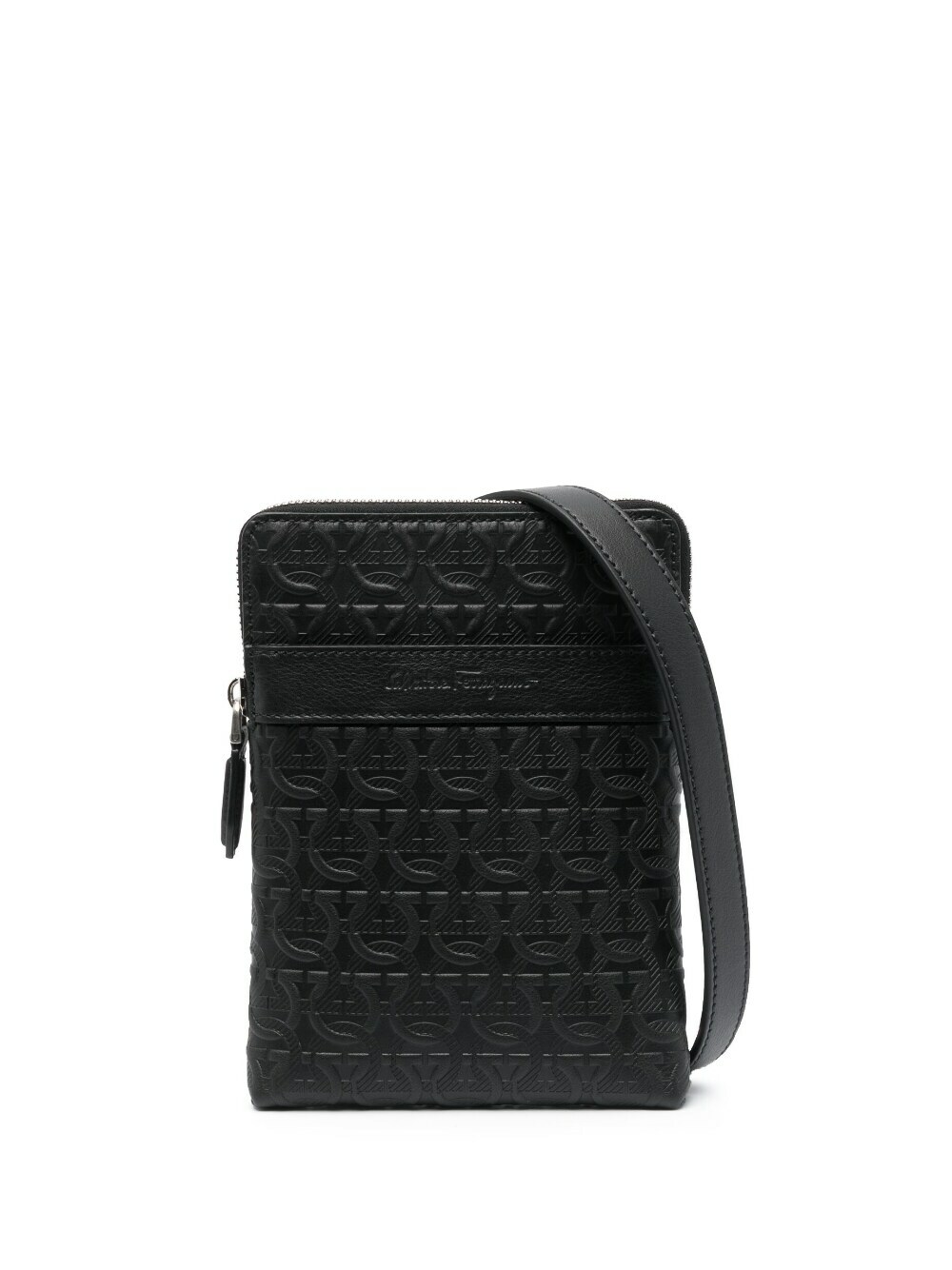 FERRAGAMO - Leather Crossbody Bag Salvatore Ferragamo