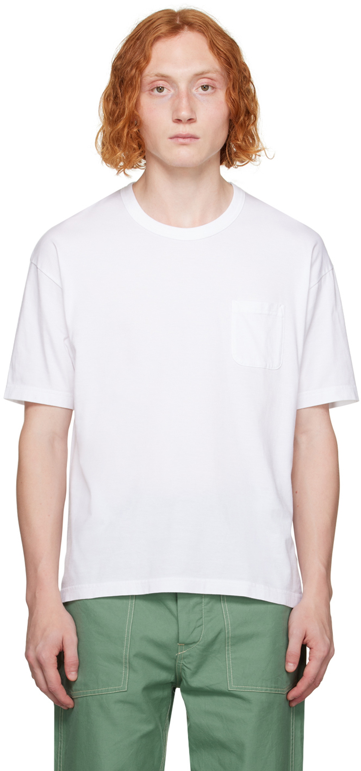 visvim White Ultimate Jumbo T-Shirt Visvim