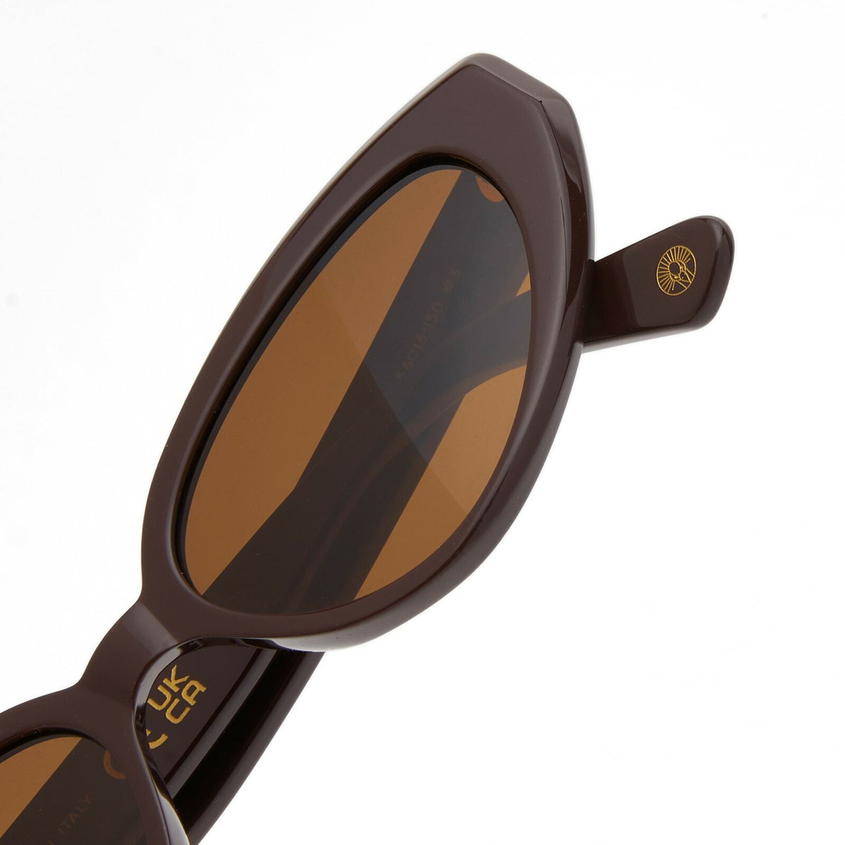 KIMEZE Women's Zawe Sunglassees in Chocolate 