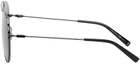 Givenchy Black Classic Aviator Sunglasses