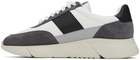 Axel Arigato White & Gray Genesis Vintage Sneakers