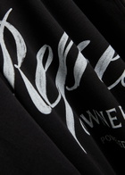 Represent Owners Club Printed Cotton T-shirt Black