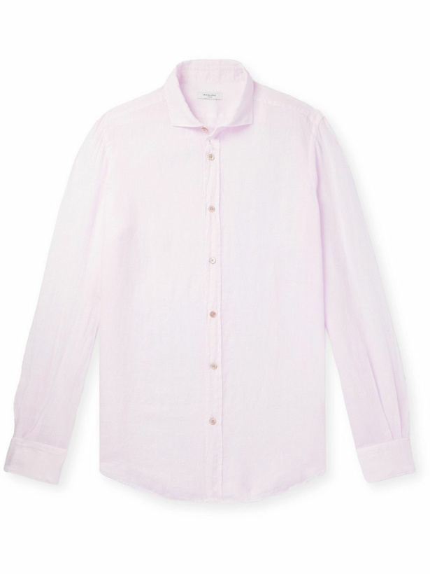 Photo: Boglioli - Cutaway-Collar Linen Shirt - Unknown