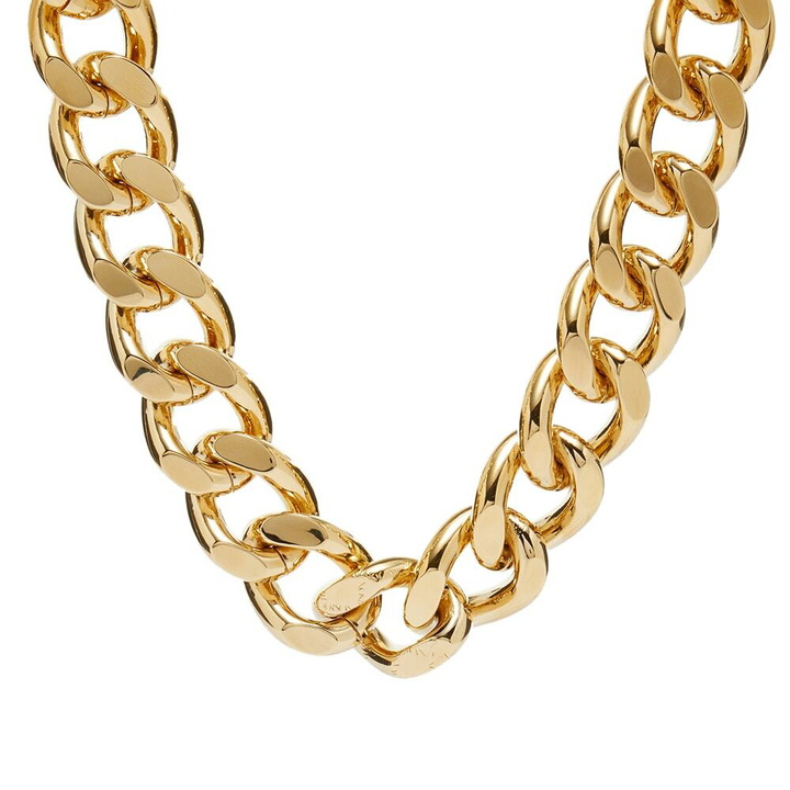 Photo: JW Anderson Oversized Logo Grid Chain Necklace