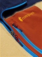 Cotopaxi - Abrazo Shell-Trimmed Recycled-Fleece Half-Zip Sweatshirt - Brown