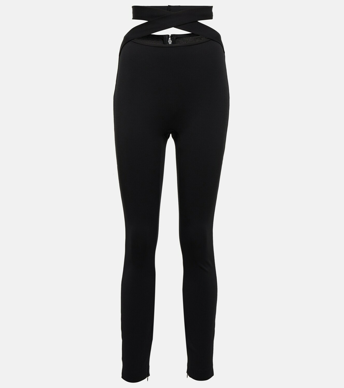 Dolce&Gabbana - High-rise cutout skinny pants