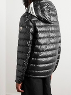 Moncler - Logo-Appliquéd Quilted Shell Hooded Down Jacket - Black