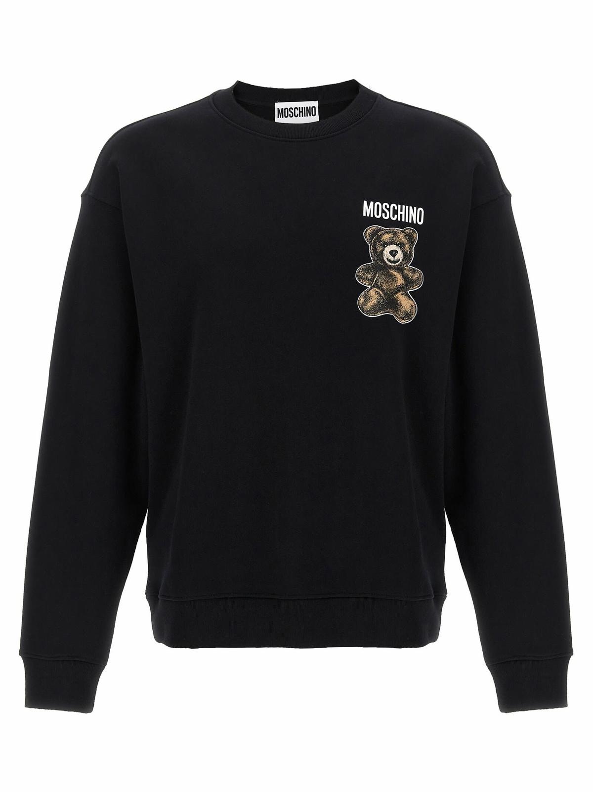 Moschino White Double Question Mark Sweatshirt Moschino