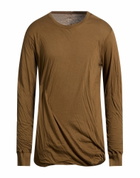 Rick Owens Mens T-shirt Khaki